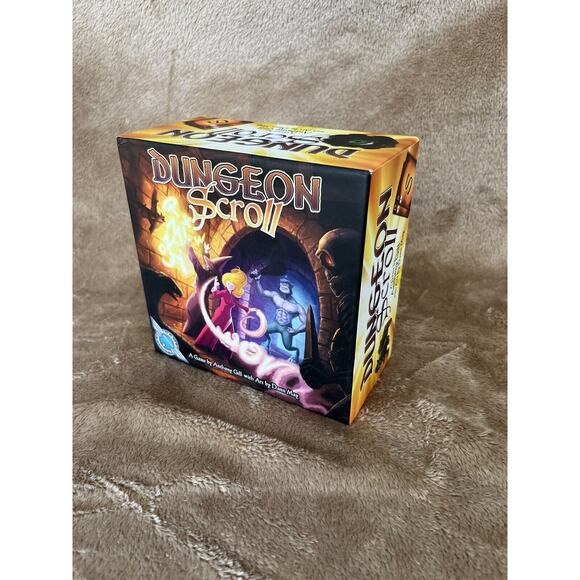 Dungeon Scroll Card Game By Anthony Gill New In Box - Picture 3 of 5